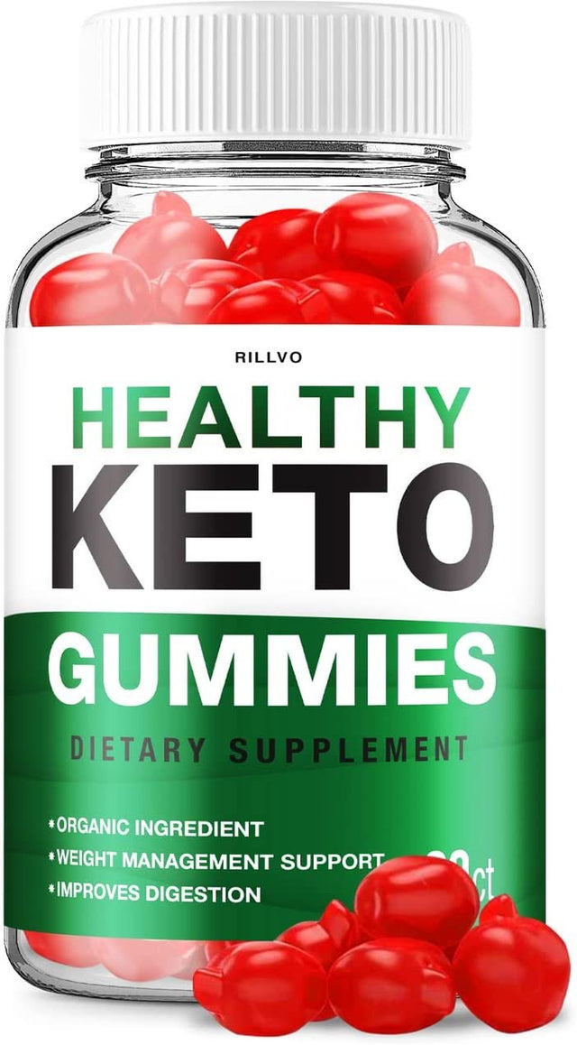 Healthy Keto ACV Gummies - Advanced Formula Healthy Keto Gummies with Apple Cider Vinegar Dietary Supplement 60 Gummies