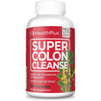 Health plus Super Colon Cleanse, 10-Day Cleanse, 240 Capsules, 6 Cleanses