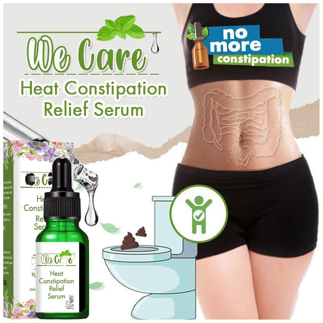 HIBRO Face Organic Aloe You Much Gel We-Care Heat Constipation Relief Serum Belly Cellulite Massage Oil Natural Ingredients for Constipation, Bloating and Gas Relief 10Ml