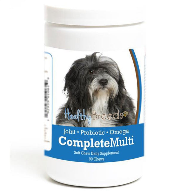 Healthy Breeds 192959010619 Lhasa Apso All in One Multivitamin Soft Chew - 90 Count