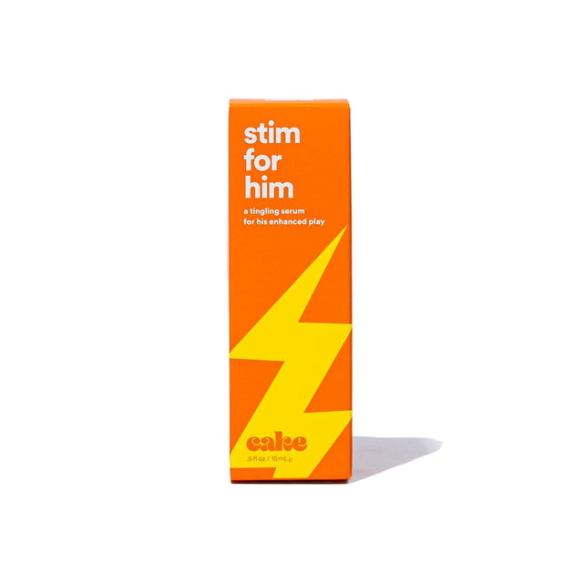 Hello Cake Stim for Him, Stimulating Arousal Gel for Men, 0.5 Fl Oz