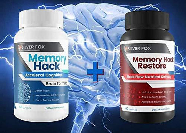 Memory Hack - Acceleral Cognitive Brain Formula - Support Mental Endurance and Focus - with Taurine & Other Powerful Natural Ingredients - Nootropic Brain Booster