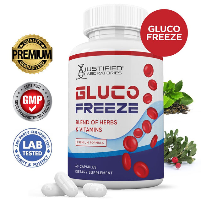 Glucofreeze Premium Formula 688MG 60 Capsules