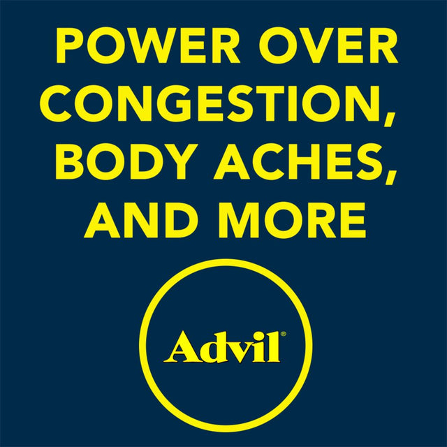 Advil Sinus Congestion and Pain, Sinus Medicine, Pain Reliever and Fever Reducer with Ibuprofen and Phenylephrine Hcl - 20 Coated Tablets