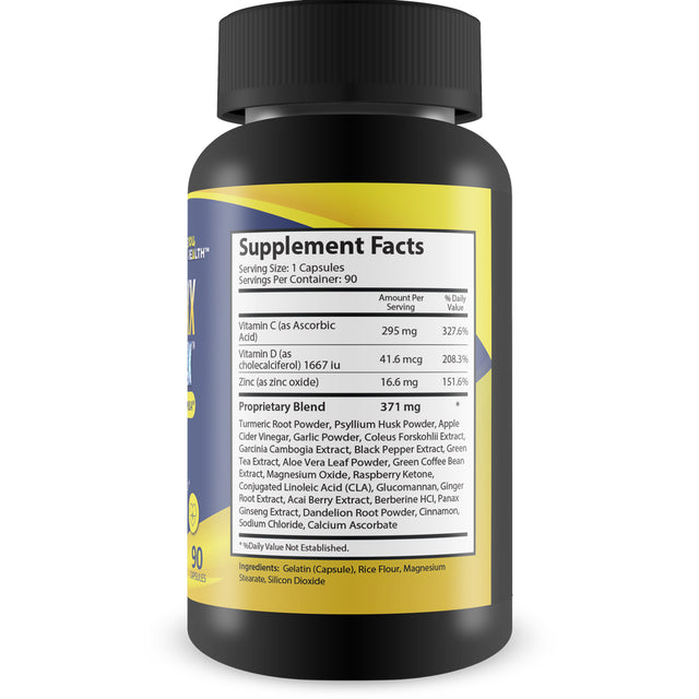 Keto Maxx Cleanse 3X - Keto Friendly Cleanser - 90 Day Supply - Cleanse & Detox Support - Help Flush Waste, Toxins, & Impurities - Aid Digestion & Gut Health- Inflammation Support - Boost Energy