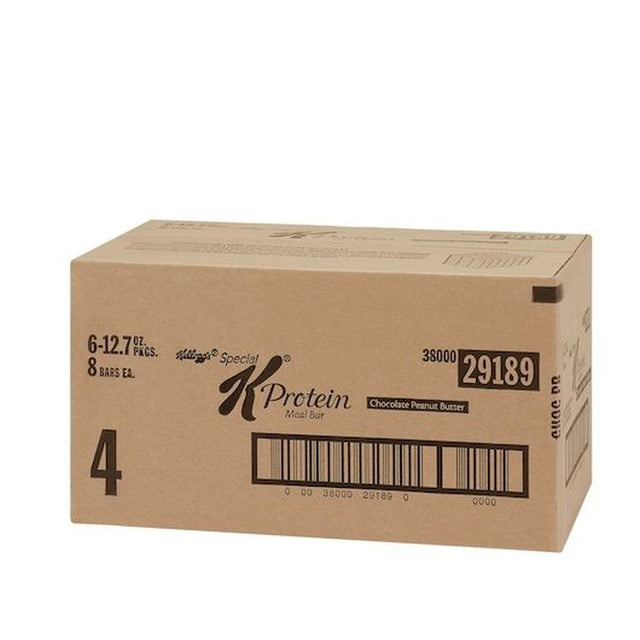 Kelloggs Special K Chocolate Peanut Butter Protein Meal Bar, 1.59 Ounce -- 48 per Case.