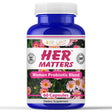 Her Matters Probiotic Supplement for Women Support Urinary Tract Health, Feminine Odor, Balance Ph, & Restore Proper Gut Flora 60 Capsules