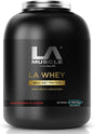 LA Muscle LA Whey Gold Diet Protein Powder, Raspberry Flavor | Only Whey Isolate & Concentrate | Triple Filtrated, Pharma Grade, Highest Biological Value