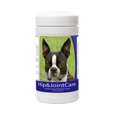 Healthy Breeds 840235153528 Boston Terrier Hip and Joint Care