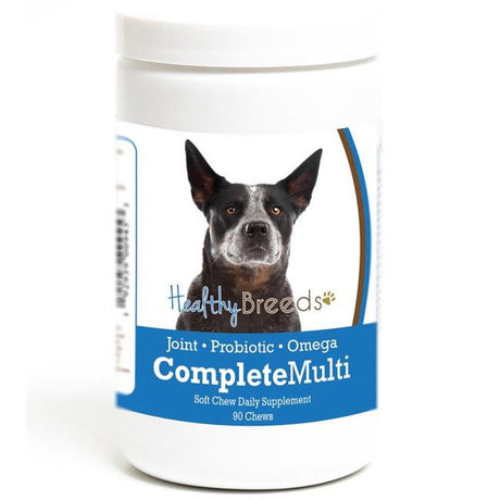 Healthy Breeds 192959009453 Australian Cattle Dog All in One Multivitamin Soft Chew - 90 Count