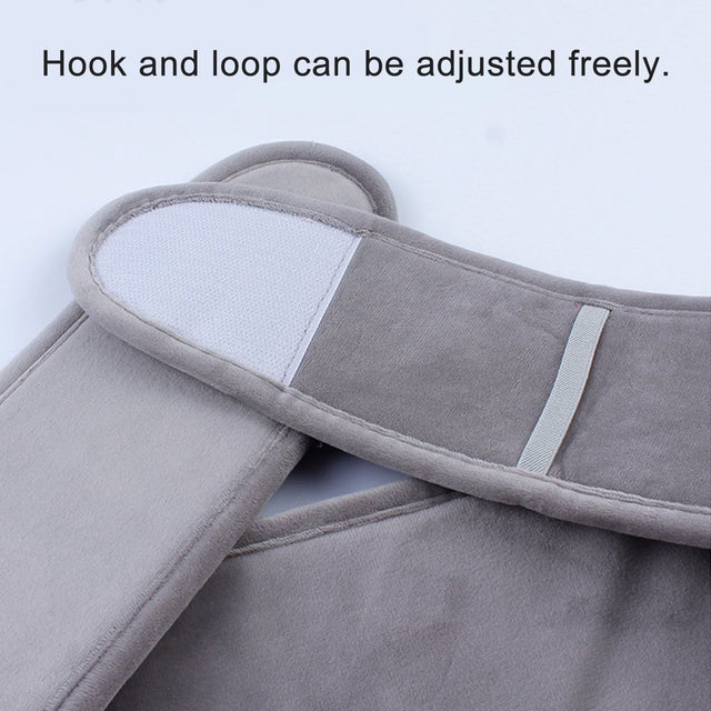 Fitbest Plush Lengthened Waist Protection Filling Warm Belly Hot Water Bag