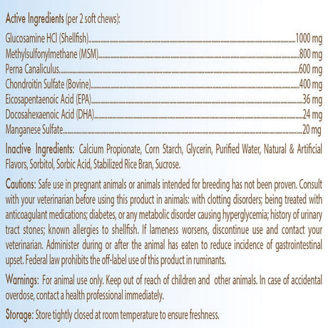 Healthy Breeds Great Dane Z-Flex Max Dog Hip & Joint Care Soft Chews 50 Count