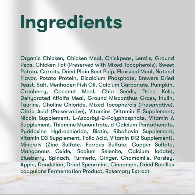 Jinx Chicken, Sweet Potato & Carrot Dry Dog Food, Grain Free, 23.5 Lb. Bag