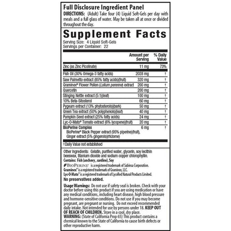 Irwin Naturals Prosta-Strong, Supports Prostate Health - 90 Ct + Pill Case