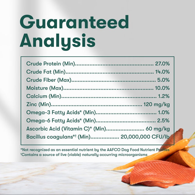 Jinx Salmon, Sweet Potato & Carrot Dry Dog Food, Grain Free, 23.5 Lb. Bag