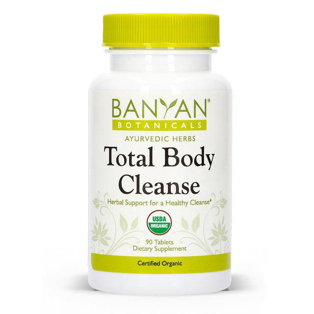 Banyan Botanicals Total Body Cleanse – Organic Detox Supplement with Amla & Manjistha – Supports Ayurvedic Cleanses, Detoxification, & Liver Function* – 90 Tablets – Non GMO Sustainably Sourced Vegan