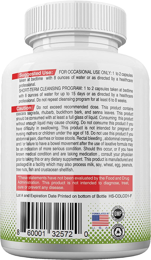 2-Pack Cleanse - Gut Cleanser & Support - Flush Out Waste and Toxins - Body Cleanser for Men & Women