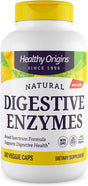 Healthy Origins - Natural Broad Spectrum Digestive Enzymes - 180 Vegetarian Capsules