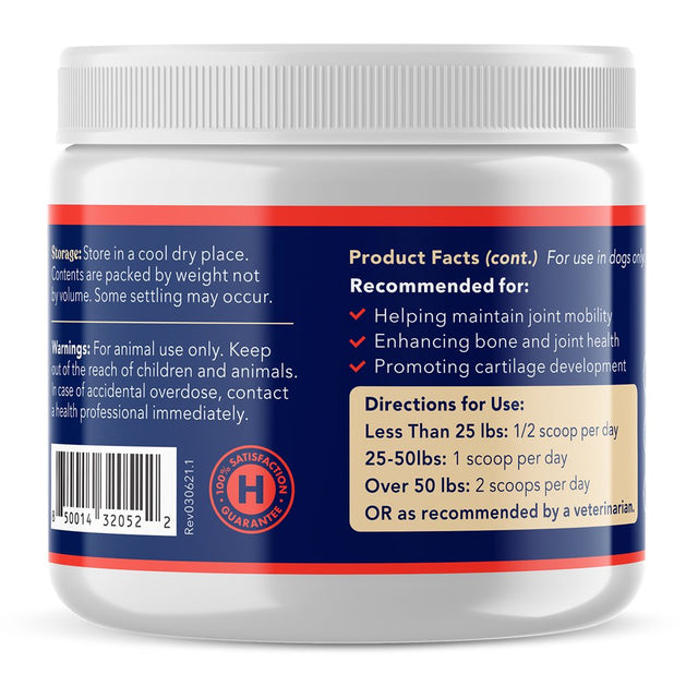 Honest Paws Dog Hip and Joint Powder – Mobility Health Bone Supplement- All Ages