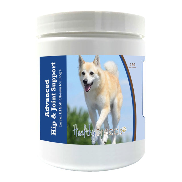 Healthy Breeds Norwegian Buhund Advanced Hip & Joint Support Level III Soft Chews for Dogs 120 Count