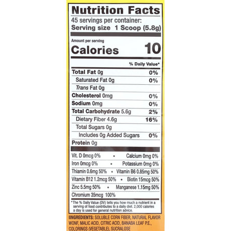 Glucodown, Maintains Healthy Blood Sugar, Delicious Peach Mango, 45-Servings.