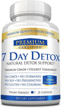 7 Day Detox - Cleanse the Digestive System Naturally, Flush Toxins - Fennel Seed 600Mg, Ginger Root 300Mg, Cascara Sagrada 300Mg - 21 Capsules - Vegan Friendly