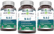 Amazing Formulas NAC (N-Acetyl Cysteine) - 600Mg Capsules- Antioxidant Support- Promotes Heart, Kidney, Liver & Respiratory Function * (250 Count (3 Pack))