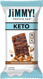 Jimmy! Keto Protein Bar, Energy Bar with Low Net Carb Count, Keto Friendly, Low Sugar, Gluten Free, High Protein Snack, 12 Count
