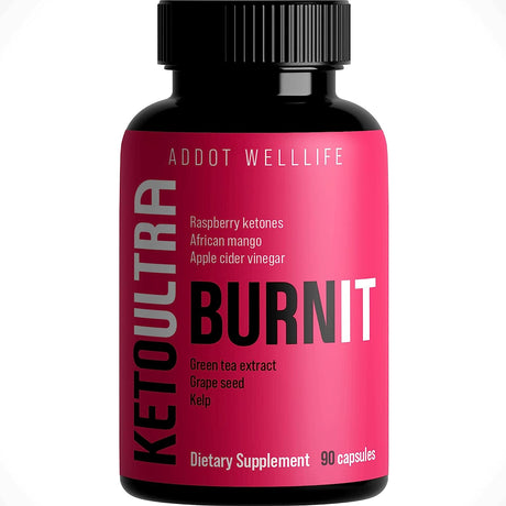 Fast Acting Premium Keto Pills, 90 Capsules for 45 Days with Raspberry Ketones, African Mango, Apple Cider Vinegar and More