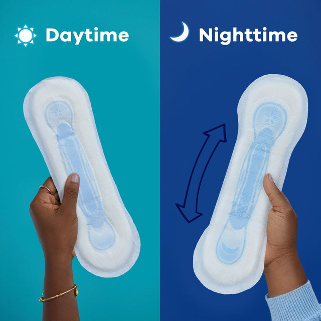 Always Maxi Daytime Pads without Wings, Size 2, Long, Unscented, 42 Ct