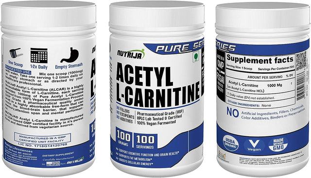 Acetyl L-Carnitine (Alcar) (100 Grams)