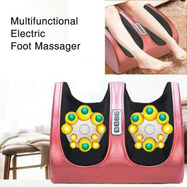 2Z Foot Massager Machine Massage,Feet Massager, Chronic Nerve Pain Therapy Spa Gift Deep Kneading Rolling Massage for Leg Calf Ankle, Electric Shiatsu Foot Massager