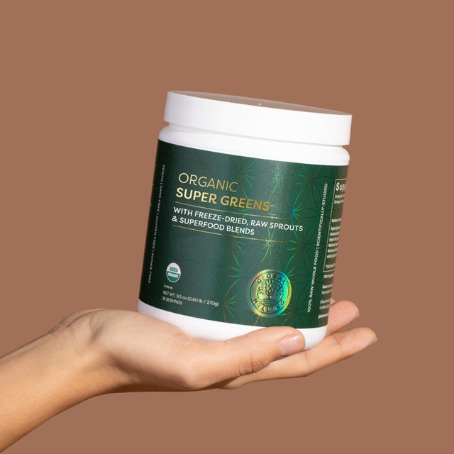 Global Healing Organic Super Greens Powder - 9.5 Ounces