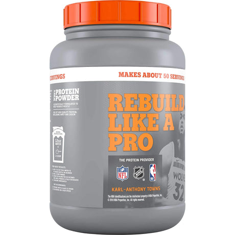 Gatorade Whey Protein Powder, Cookies & Crème, 51 Oz (50 Servings per Canister, 20 Grams of Protein per Serving)