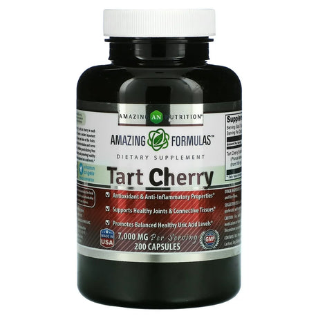 Amazing Nutrition Tart Cherry, 7,000 Mg, 200 Capsules (3,500 Mg per Capsule)