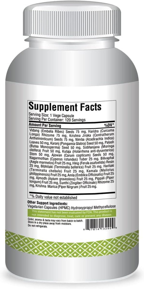 Para Cleaner Capsules – Detox & Repair Formula – Promotes Liver Cleanse – 120 Capsule