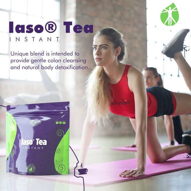 TLC Total Life Changes IASO Natural Detox Instant Herbal Tea - Expiration Date on the Top of Packaging Means Month/Year - 25 Count (Pack of 1)