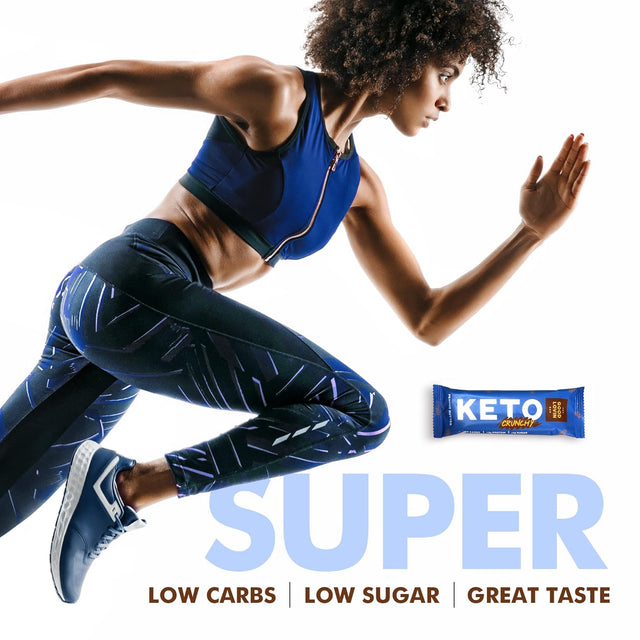 Keto Snack Bars | Low Carb Vegan Protein Bars | Healthy, Low Sugar Plant Based Snacks | Gluten Free Paleo Bars | Keto Friendly Food by the Good Lovin Bar - 4 Count (Crunchy Peanut Butter)