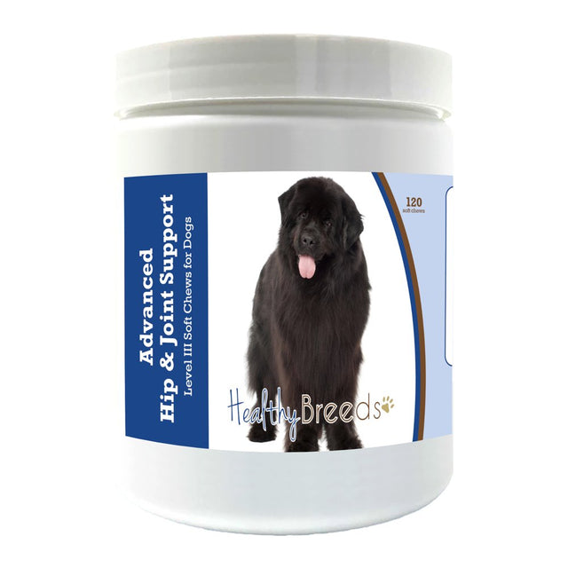 Healthy Breeds Newfoundland Advanced Hip & Joint Support Level III Soft Chews for Dogs 120 Count