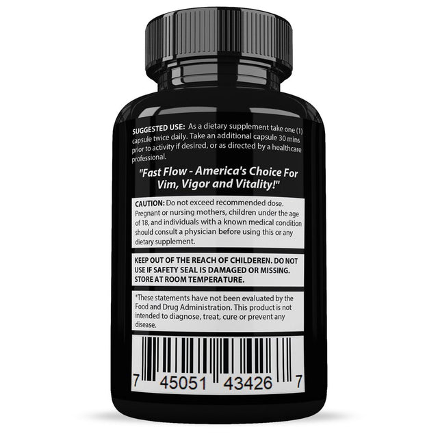 Fast Flow Men’S Health Supplement 1484Mg 60 Capsules