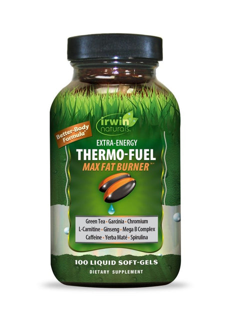 Irwin Naturals Extra -Energy Thermo-Fuel Max Fat Burner -- 100 Liquid Softgels