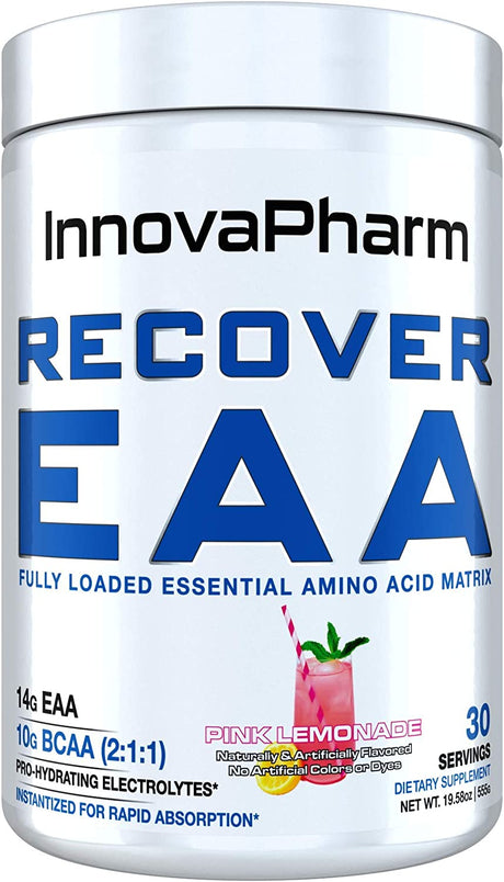 Innovapharm Recover EAA Powder - Pink Lemonade - 19.5 Ounces