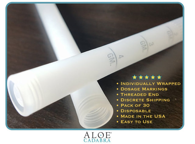 Aloe Cadabra Disposable Vaginal Applicators 30 Pack