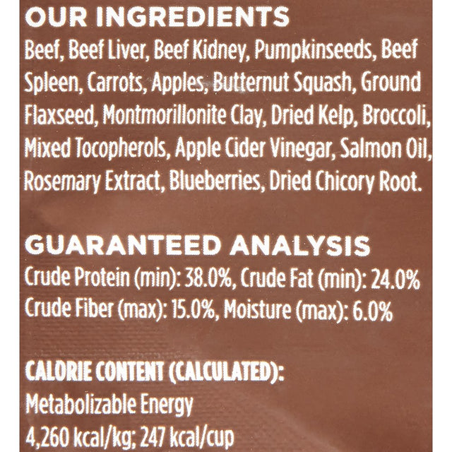 Instinct Freeze Dried Raw Boost Mixers Grain-Free All Natural Beef Recipe Dog Food Topper by Nature'S Variety, 6 Oz. Bag