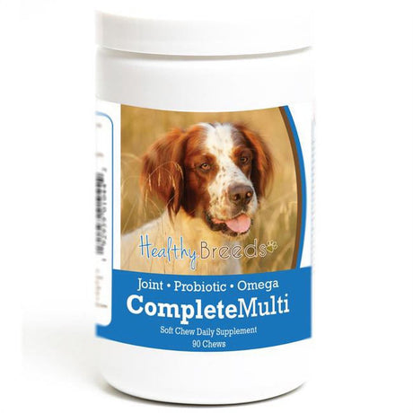 Healthy Breeds 192959010442 Irish Red & White Setter All in One Multivitamin Soft Chew - 90 Count