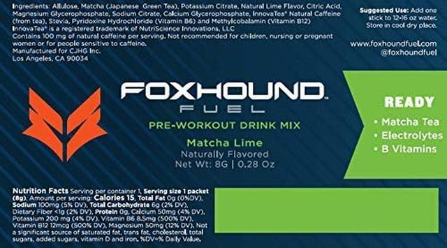 Foxhound Fuel Sample Pack | 2 of Each: Ready, Hydrate, & Recover