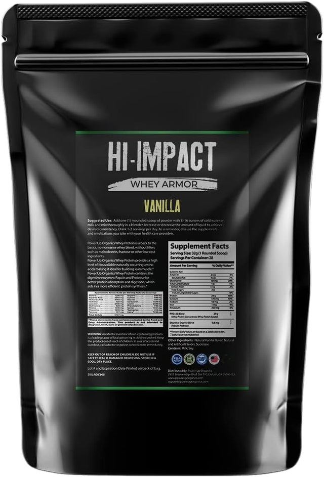 Hi-Impact Whey Armor 2LB Vanilla
