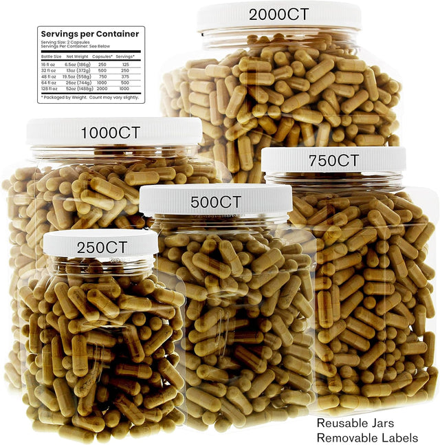 Ketosis Kickstart - 1000 CT Beta-Hydroxybutyrate Salts for Ketogenic Diet in a Clear Square Grip Jar