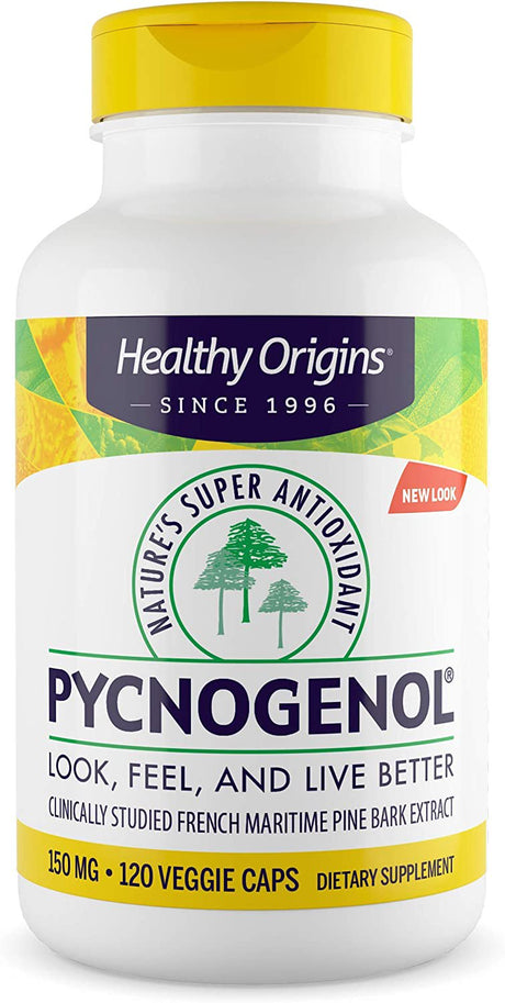 Healthy Origins - Pycnogenol Nature'S Super Antioxidant 150 Mg. - 120 Vegetarian Capsules