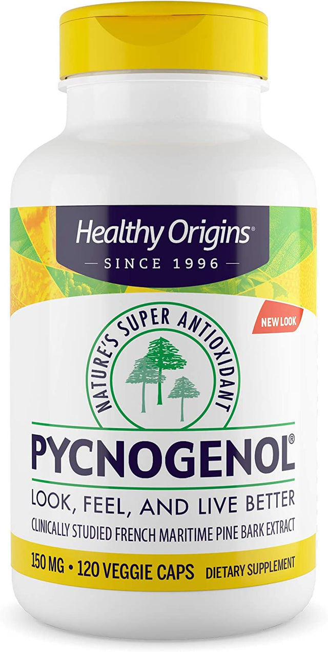 Healthy Origins - Pycnogenol Nature'S Super Antioxidant 150 Mg. - 120 Vegetarian Capsules